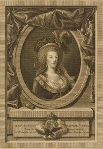 Marie Antoinette, hertiginna av Österrike av Jean Antoine Pierron