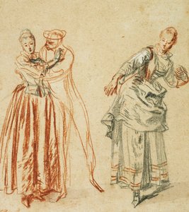 Eine Szene aus der Commedia dell