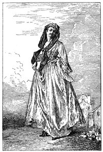 Französisches Kostüm, 1885 von Jean Antoine Watteau