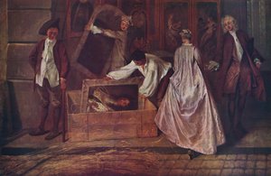 Gersaint-fragmentets tecken, 1720-1721, 1937 av Jean Antoine Watteau