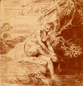 Dianas bad av Jean Antoine Watteau