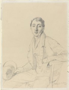Dr Louis Martinet av Jean Auguste Dominique Ingres