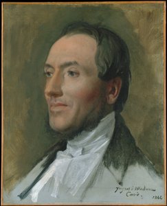 Edmond Cavé (1794-1852) av Jean Auguste Dominique Ingres