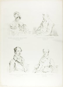 Fyra familjeporträtt av Jean Auguste Dominique Ingres