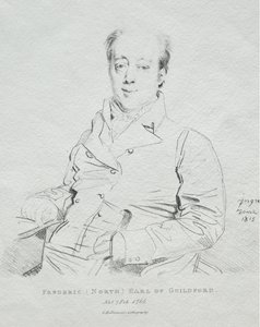 Frederic 5th Earl of Guilford av Jean Auguste Dominique Ingres