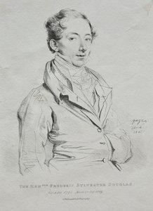 Ärade Frederic Sylvester Douglas, 1815. av Jean Auguste Dominique Ingres