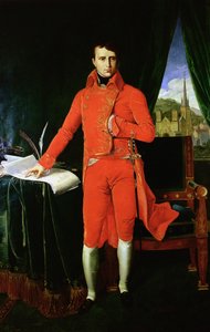 Napoleon Bonaparte förste konsul, 1803-1804 av Jean Auguste Dominique Ingres