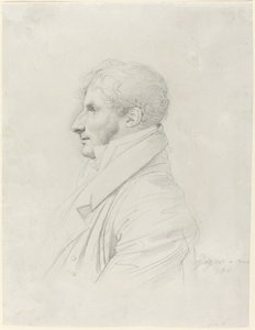 Philippe Mengin de Bionval av Jean Auguste Dominique Ingres