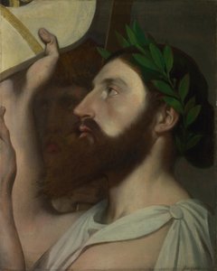 Pindar och Ictinus, mellan 1830 och 1867 av Jean Auguste Dominique Ingres