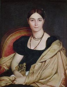 Porträtt av Madame Duvaucey av Jean Auguste Dominique Ingres