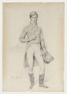 Porträtt av Lord Grantham av Jean Auguste Dominique Ingres