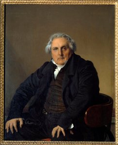 Porträtt av Monsieur Louis Francois Bertin (1766-1841) dit Bertin l