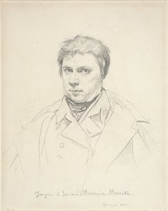 Självporträtt av Jean Auguste Dominique Ingres