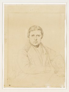 Självporträtt av konstnären ... av Jean Auguste Dominique Ingres
