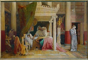 Stratonice, eller Antiochos sjukdom av Jean Auguste Dominique Ingres