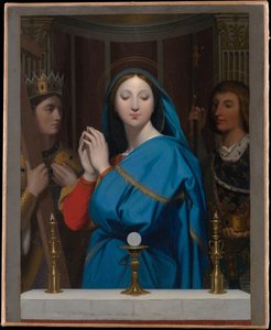 Jungfrun som tillber värden av Jean Auguste Dominique Ingres