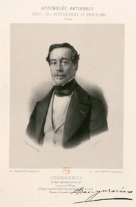 Nationalförsamlingen, galleriet för folkets representanter - Nicolas Changarnier av Jean Baptiste Adolphe Lafosse