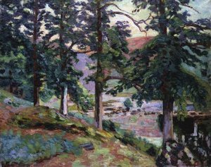 La Creuse, Limousin, ca 1910 (olja på duk) av Jean Baptiste Armand Guillaumin