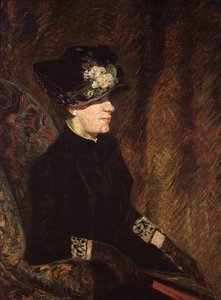 Porträtt av Madame Guillaumin, ca 1888