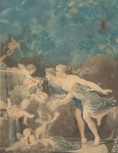 Kärlekens fontän, sent 1700-tal. av Jean Baptiste Audebert