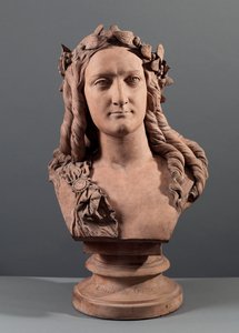 Byst av Delphine Gay (1804-55)