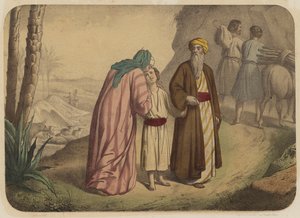 Avgång för offer av Jean Baptiste Auguste Leloir