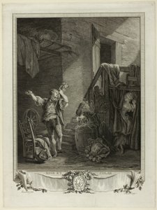 Rose och Colas av Jean Baptiste Blaise Simonet