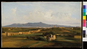Akvedukt på den romerska landsbygden av Jean Baptiste Camille Corot