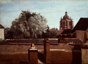 Glockenturm der Kirche Saint Paterne in Orleans