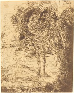 Genuas omgivningar Genuas omgivningar, 1860. av Jean Baptiste Camille Corot