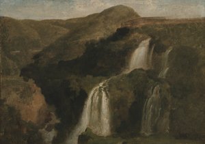 Tivolis fall av Jean Baptiste Camille Corot