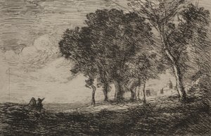 Italienische Landschaft, um 1865