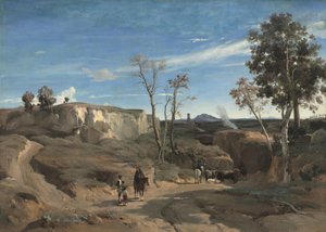 La Cervara, die römische Campagna, ca. 1830-1831