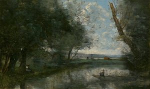 Landskap av Jean-Baptiste-Camille Corot
