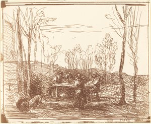 Mittagessen in einer Lichtung Un Déjeuner dans la clairière, 1857