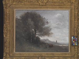 Erinnerung an Italien von Jean-Baptiste-Camille Corot