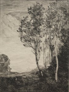 Souvenir av Italien av Jean Baptiste Camille Corot