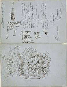 Johannes Döparens förkunnelse av Jean Baptiste Carpeaux