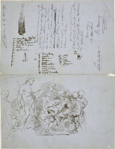 Johannes Döparens predikan av Jean Baptiste Carpeaux