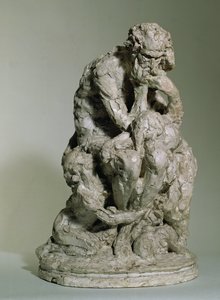 Ugolino och hans söner (gips) (se även 197136 och 234151) av Jean Baptiste Carpeaux