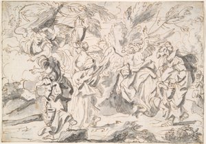Förstörelsen av Sodom av Jean Baptiste Corneille