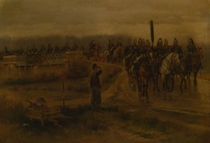 Mon Ancien Regiment, 1800-talet. av Jean-Baptiste Edouard Detaille