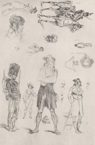 Skissblad Skissblad, 1868. av Jean-Baptiste Edouard Detaille