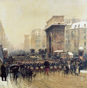 Det passerande regementet, 1875 av Jean Baptiste Edouard Detaille