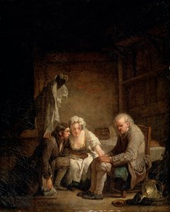 Blind man lurad, c1755 av Jean Baptiste Greuze