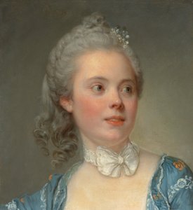 Porträtt av en dam, ca 1765 av Jean Baptiste Greuze