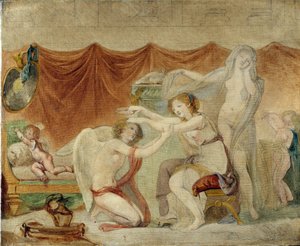 Psyket kröner kärleken av Jean Baptiste Greuze