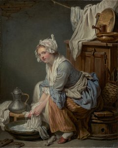 Tvätterskan av Jean Baptiste Greuze