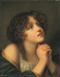 Ung flicka som ber av Jean Baptiste Greuze