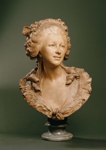 En ung dam av Jean Baptiste Gustave Deloye